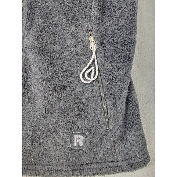 Patagonia Fleece Vest Womens Small Black Regulator R Series Made in USA Full Zip - Picture 6 of 11